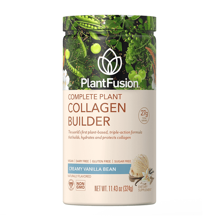 Complete Plant Collagen Builder - Vegan Collagen Peptides - Creamy Vanilla Bean