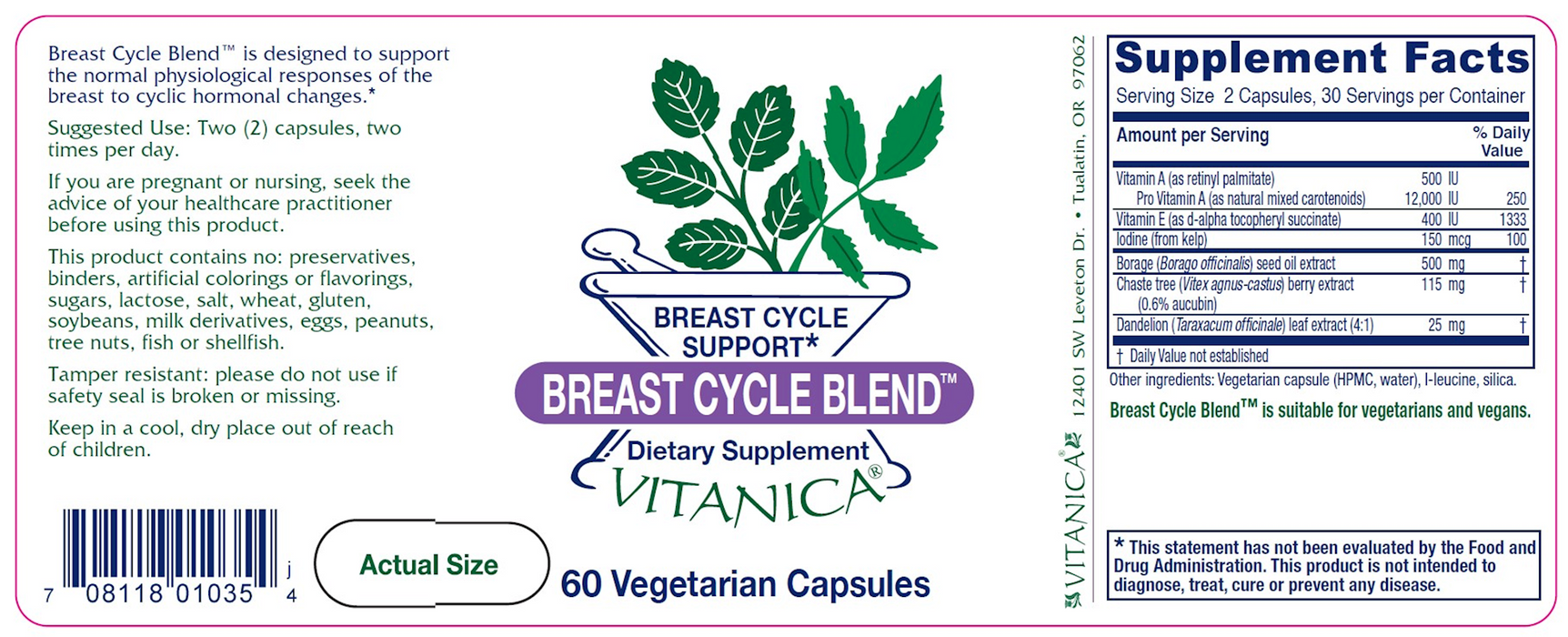Breast Cycle Blend