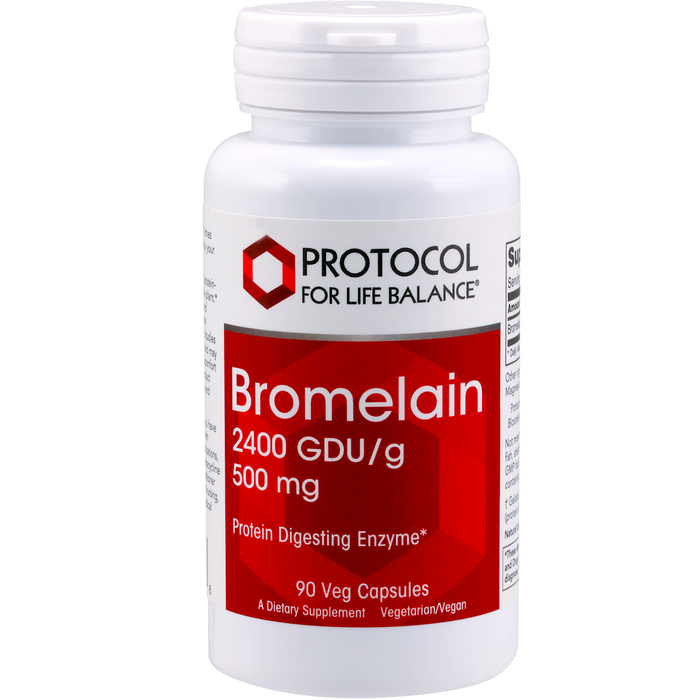 Bromelain 2400 GDU/g 500 mg 90 vcaps
