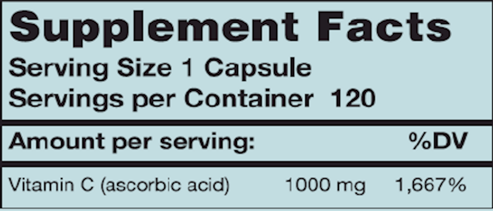 C-1000 1000 mg