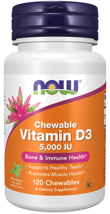 Vitamin D3 5000 IU Chewables