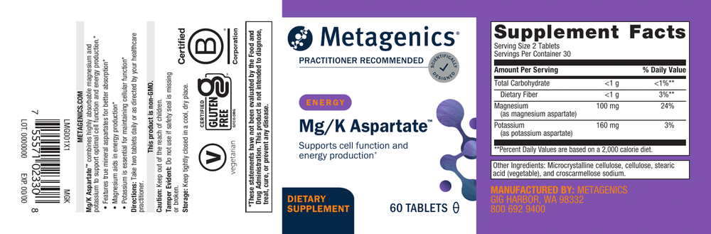 Mg/K Aspartate™