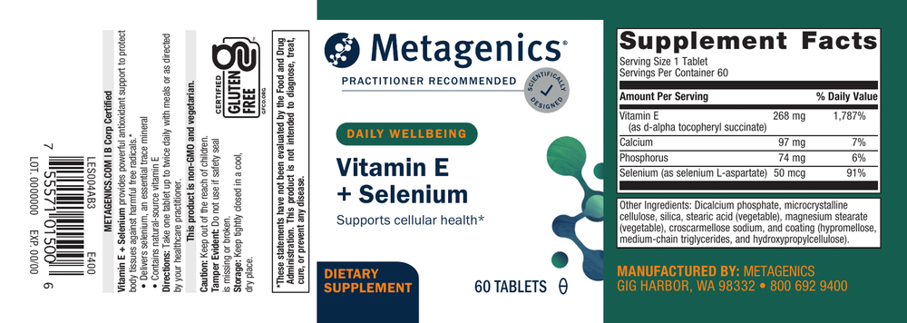 Vitamin E + Selenium
