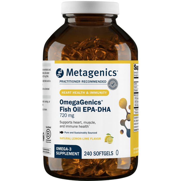 OmegaGenics® Fish Oil EPA-DHA 720 mg