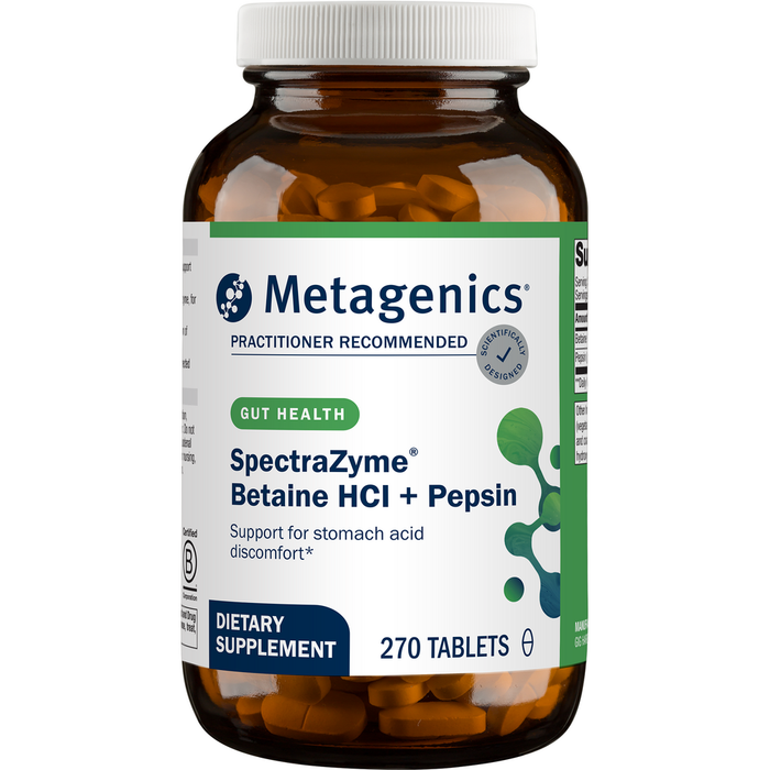 SpectraZyme® Betaine HCI + Pepsin