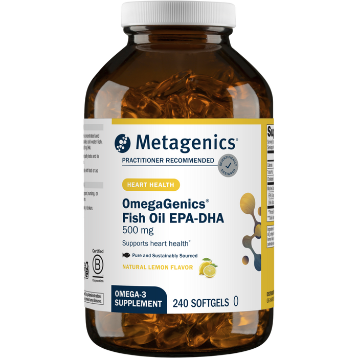 OmegaGenics® Fish Oil EPA-DHA 500 mg