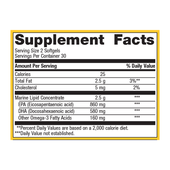 OmegaGenics® Fish Oil EPA-DHA 720 mg
