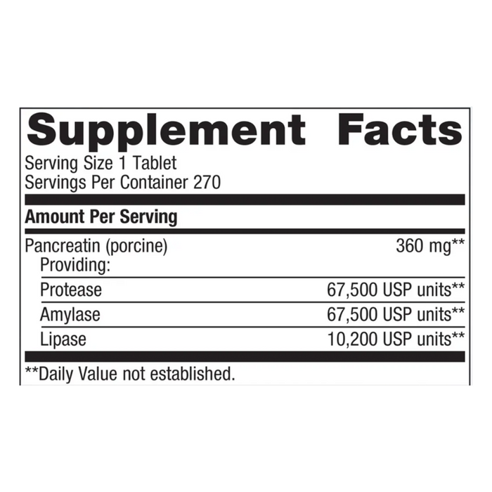 SpectraZyme® Pancreatic Enzymes