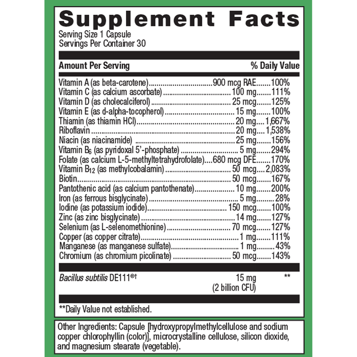 UltraFlora® Probiotic + Multivitamin