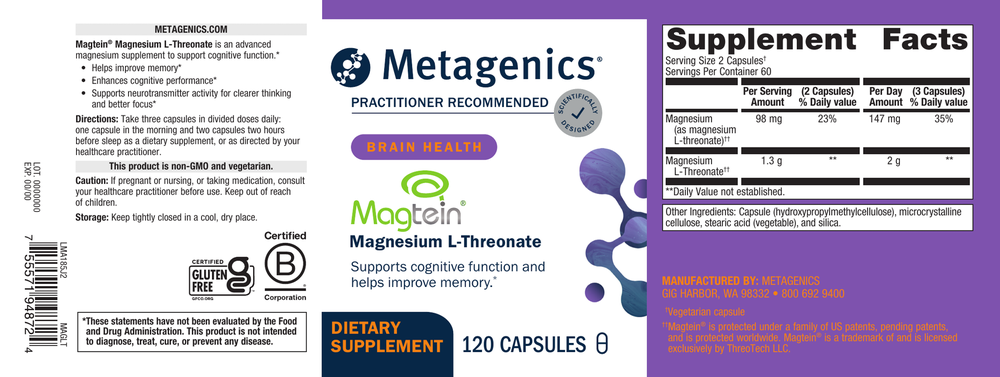 Magtein® Magnesium L-Threonate