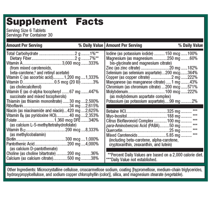 Multigenics® Multivitamin