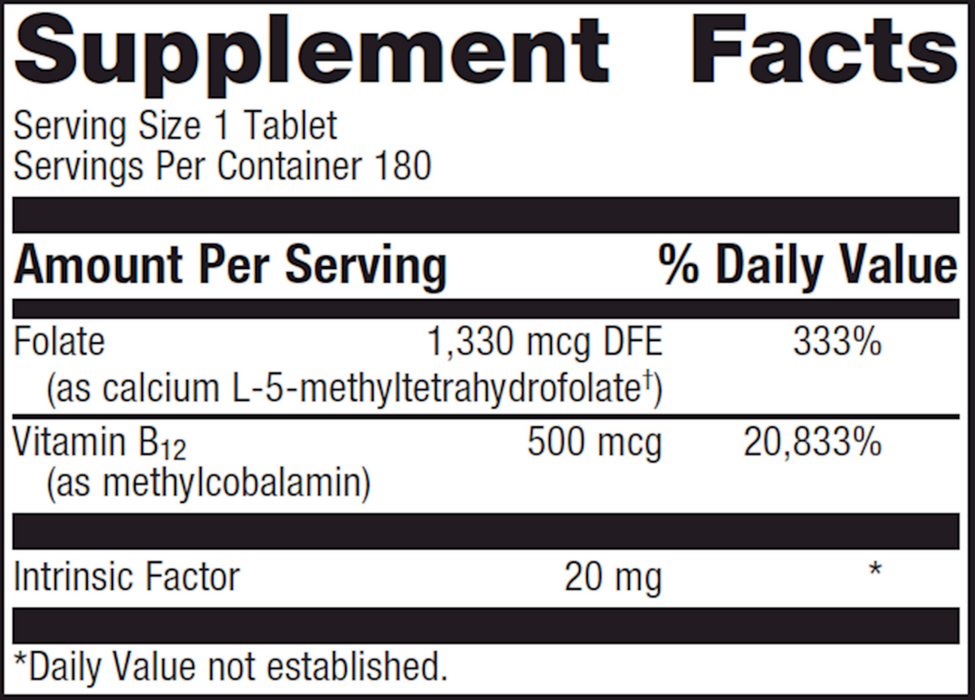 Intrinsi Vitamin B12-Folate™