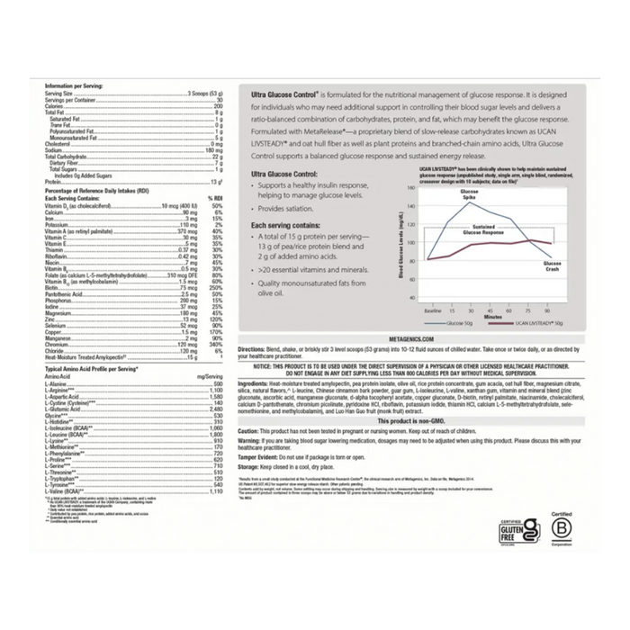 Ultra Glucose Control Chocolate 14 servings