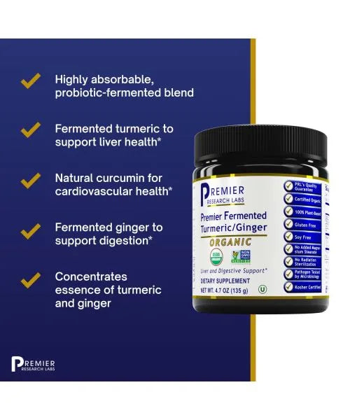 Premier Fermented Turmeric/Ginger