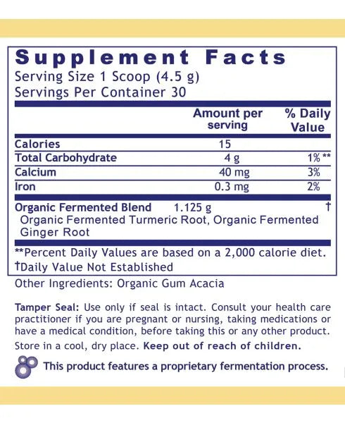 Premier Fermented Turmeric/Ginger