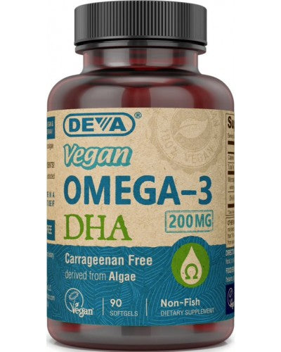 Vegan Omega-3 DHA 200 mg