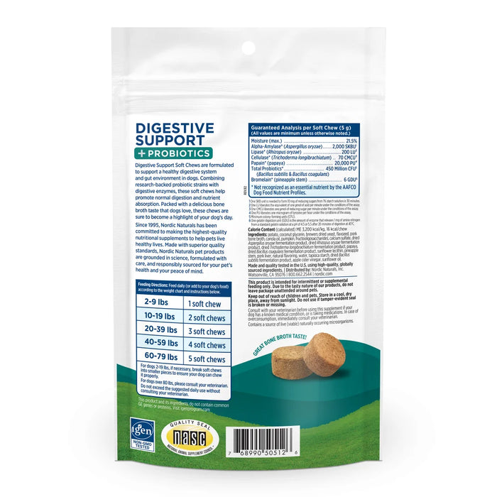 Pet Digestive Support Soft Chews