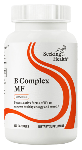 Seeking Health B Complex MF methyl-free B vitamin supplement, 100 capsules