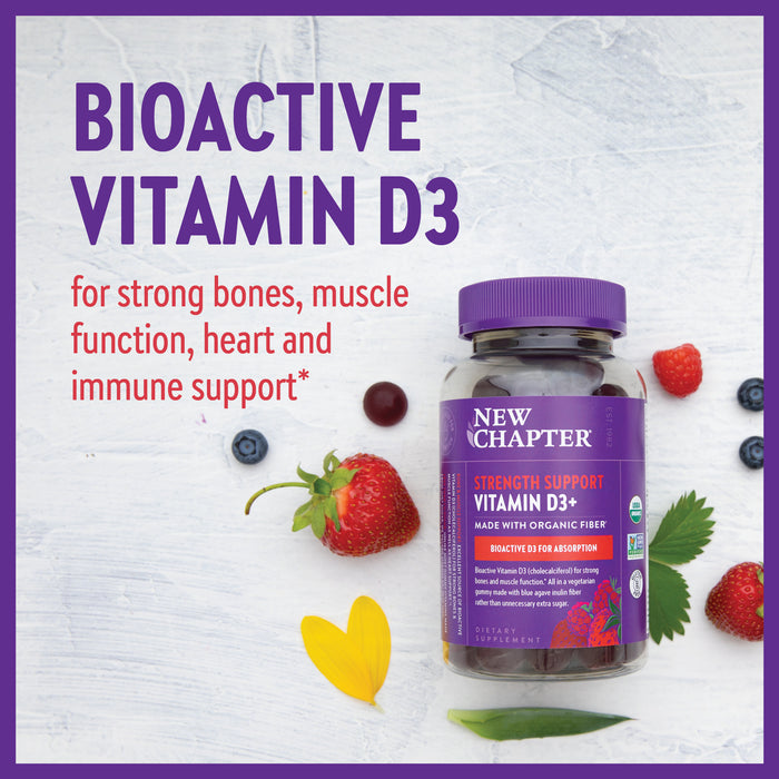 Strength Support Vitamin D3+ Gummies