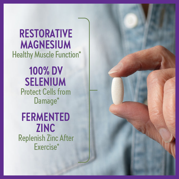 Magnesium + Selenium & Zinc Tablets — Well Being Holistic Pharmacy
