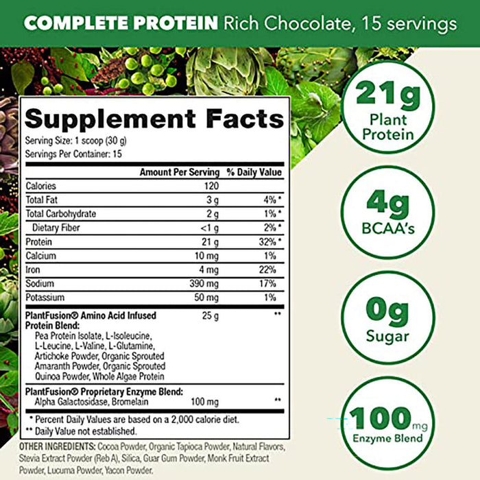 Complete Protein - Vegan Protein Powder - Rich Chocolate