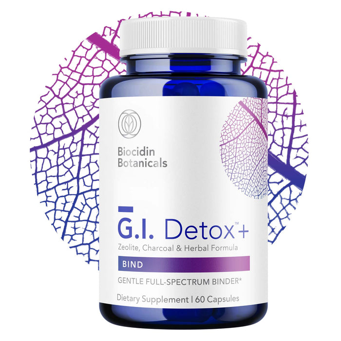 GI Detox™+ - Zeolite, Charcoal & Herbal Formula