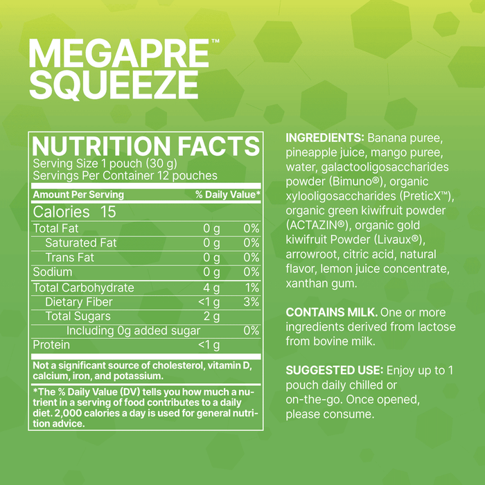 MegaPre Squeeze Packs