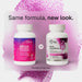 Old and new MegaSporeBiotic Gummies packaging, same formula with a new look