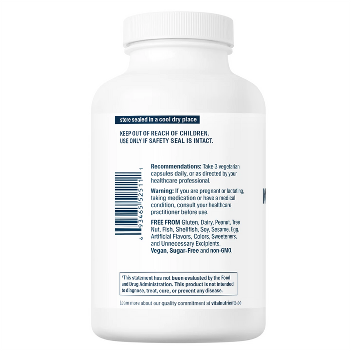 Multi-Nutrients 3 Citrate/Malate Formula (without Copper & without Iron)