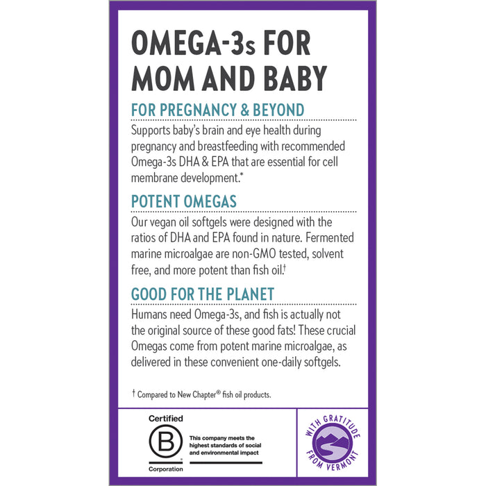 Prenatal Vegan Omega-3 Complex