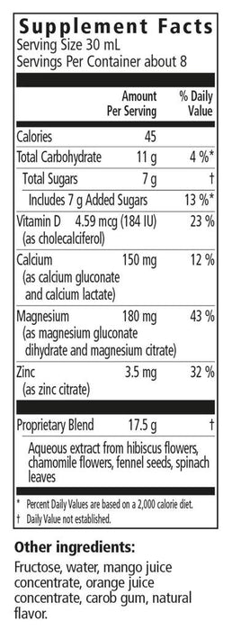 Floradix Calcium and Magnesium Liquid