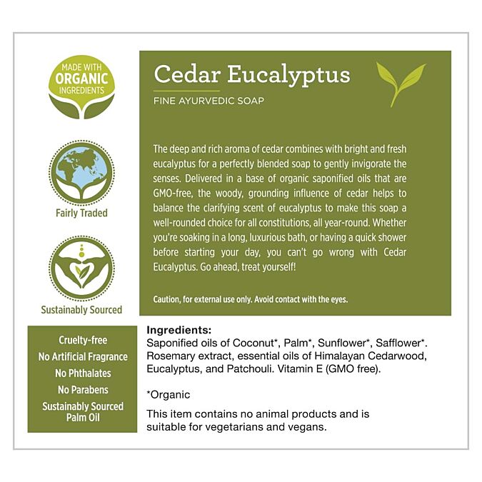 Cedar Eucalyptus Soap