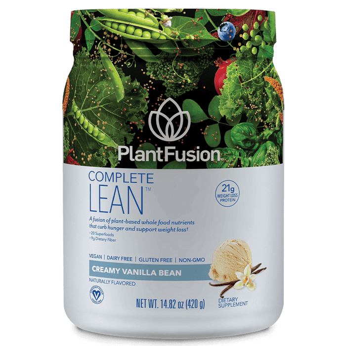 Complete Lean - Vegan Protein Powder for Weight Loss - Creamy Vanilla Bean