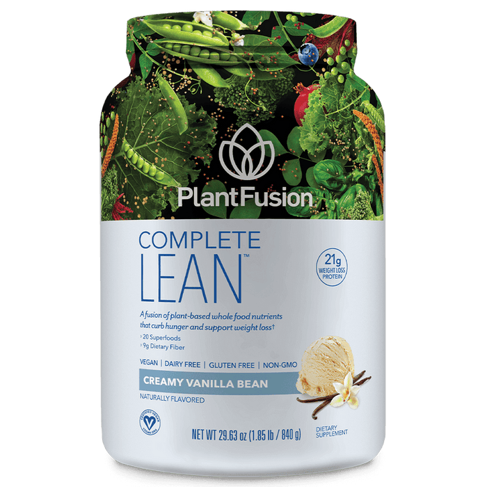 Complete Lean - Vegan Protein Powder for Weight Loss - Creamy Vanilla Bean