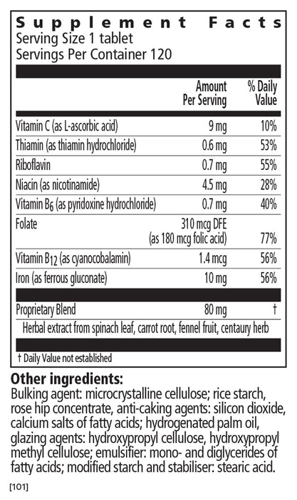 Floradix Iron Tablets