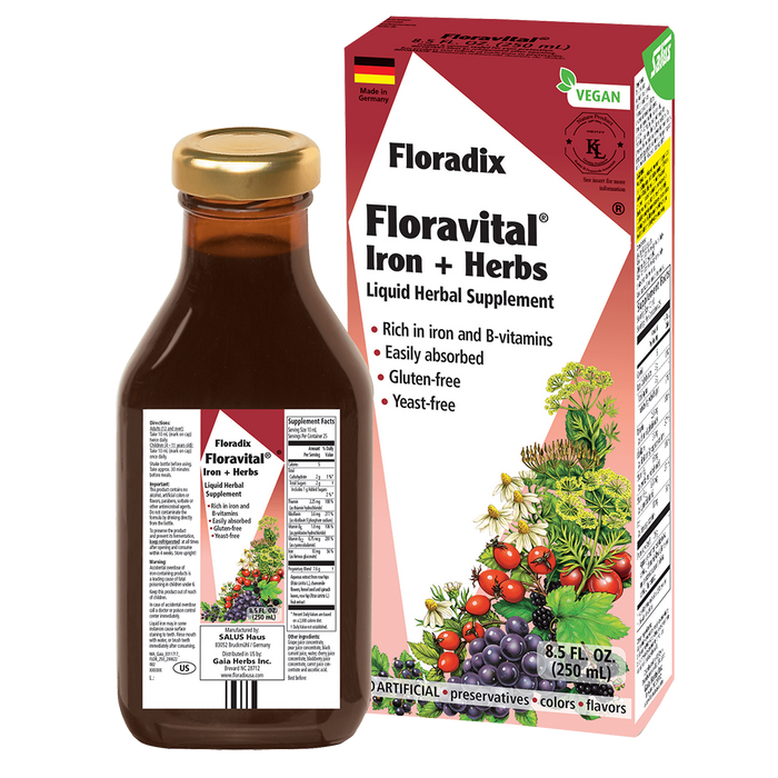 Floravital Iron Herbs Yeast-Free