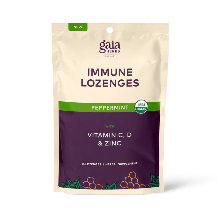 Immune Lozenges - Peppermint (Zinc, Vit C, D)