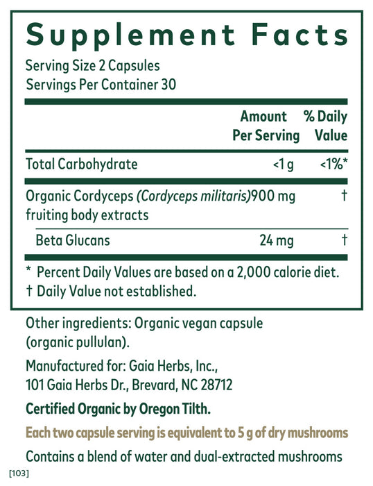 Cordyceps Mushroom