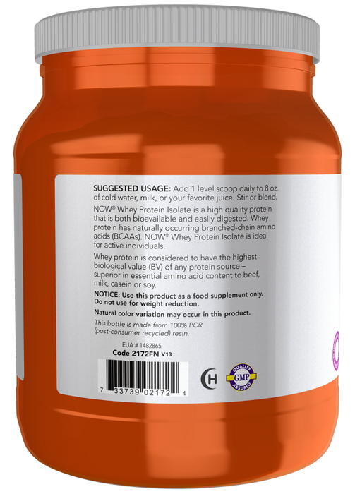 Whey Protein Isolate Unflavored