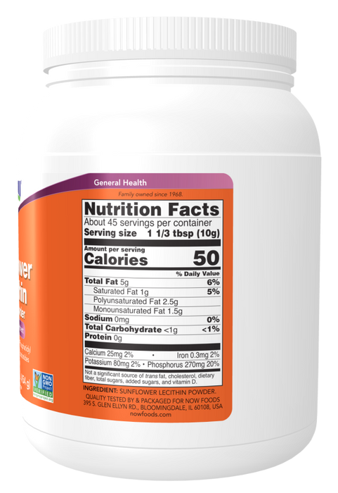 Sunflower Lecithin Pure Powder