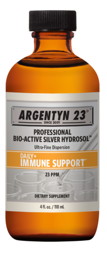 Argentyn 23 Twist-Top bio-active silver hydrosol bottle — 99.999% pure silver supplement