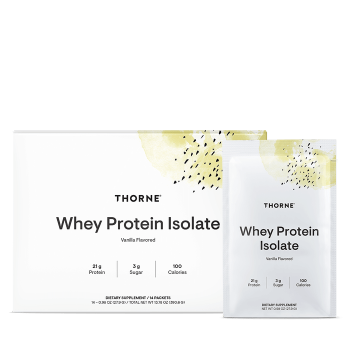 Whey Protein Isolate - Travel Packs - Vanilla