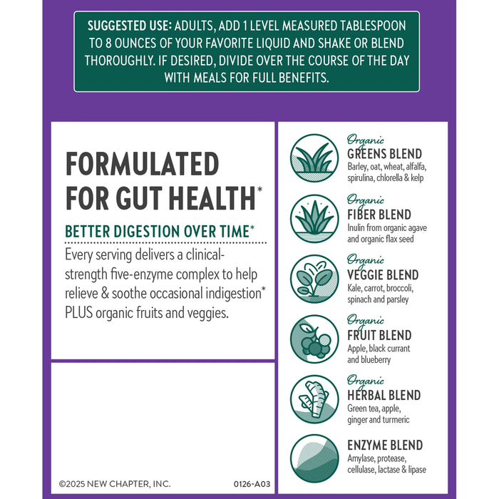 All-Flora™ Digestive Super Greens Powder