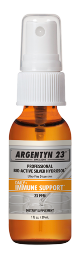Argentyn 23 Fine Mist Spray bio-active silver hydrosol spray bottle — 99.999% pure silver supplement