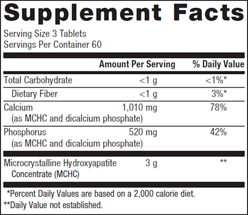 Bone Builder® Extra Strength (formerly Cal Apatite 1000)