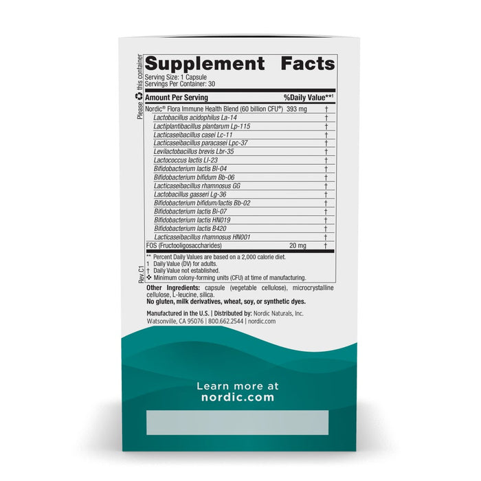 Nordic Flora Probiotic Immune Health