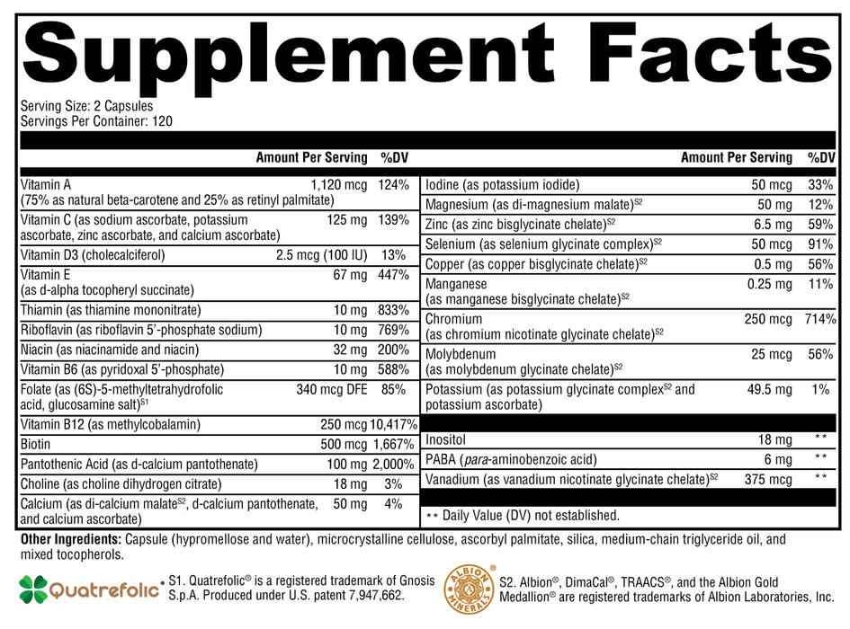 ActivNutrients® without Iron