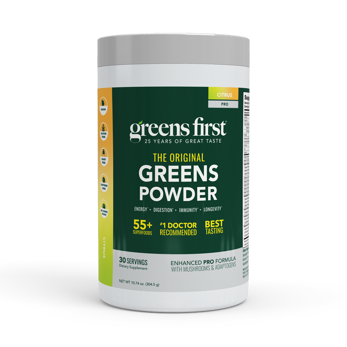 Greens First PRO Phytonutrient Powder - Citrus