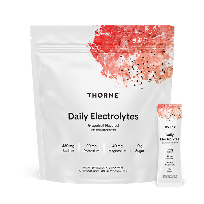 Thorne Daily Electrolyte Powder Grapefruit