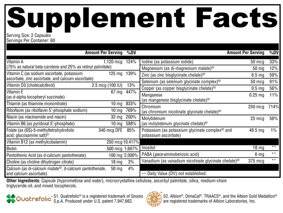 ActivNutrients® without Iron